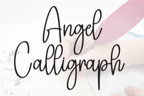 Angel Calligraph: A Premium Script Font for Branding