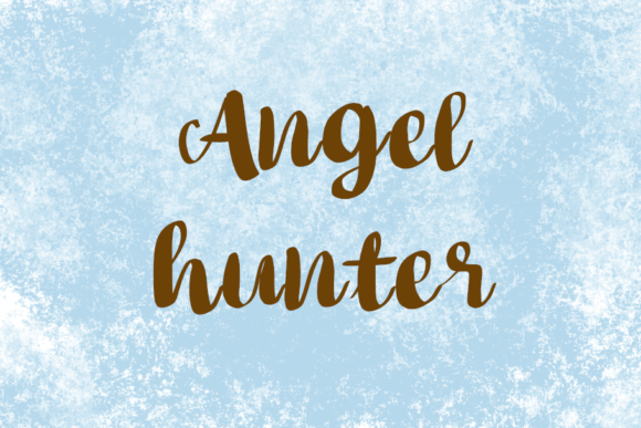 Angel Hunter: The Perfect Script Font for Crafters
