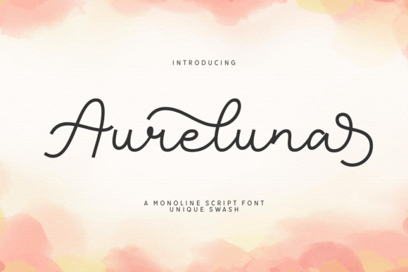 Aureluna: A Premium Script Font for Elegant Branding