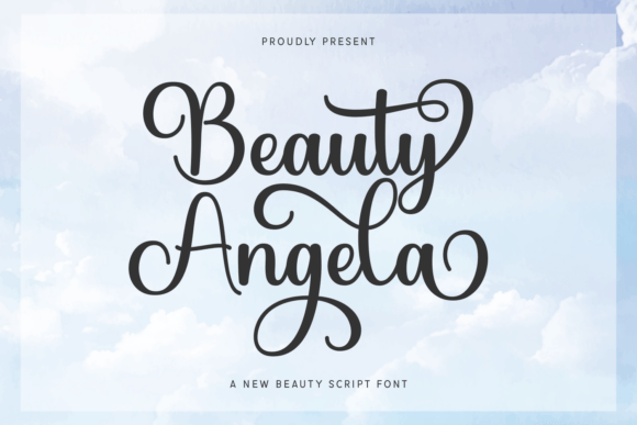Beauty Angela: A Modern Script Font for Editors
