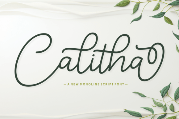 Calitha: The Refined Script Font for Modern Brands