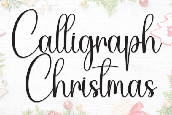 Calligraph Christmas: A Premium Script Font for Holiday Branding