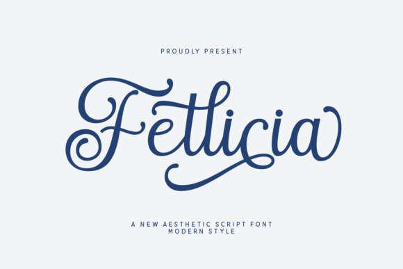 Fetlicia: A Stylish Script Font for Editorial Design