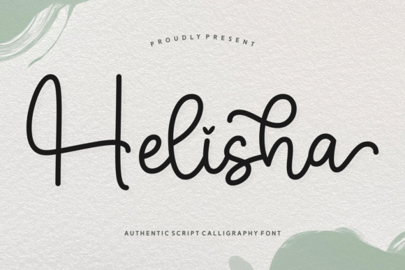 Helisha: The Script Font for Polished Branding