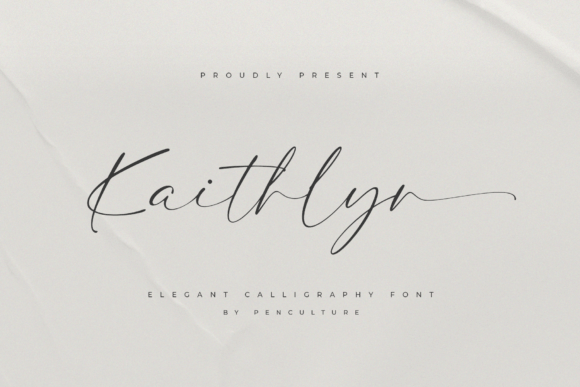 Kaithlyn: A Premium Script Font for Elegant Branding