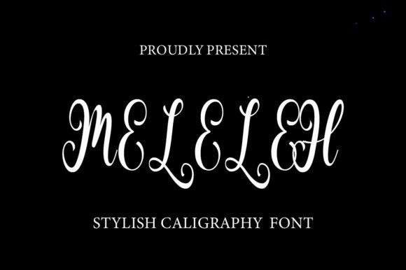 Meleleh: A Stylish Calligraphy Font for Elegant Branding