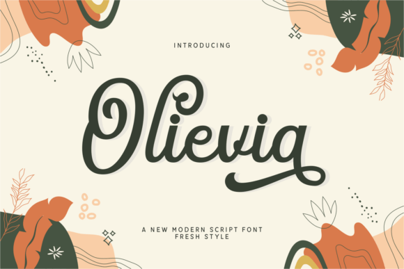 Olievia: The Modern Script Font for Bold Campaigns