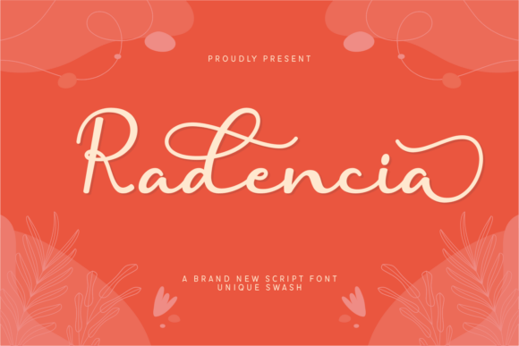 Radencia: A Modern Script Font for Web Design
