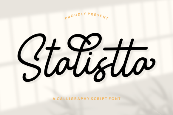 Stalistta: The Modern Script Font for Brand Growth